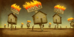foreclosure burning